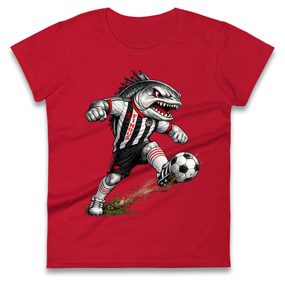 Old School Grimsby Town Ladies T Shirt