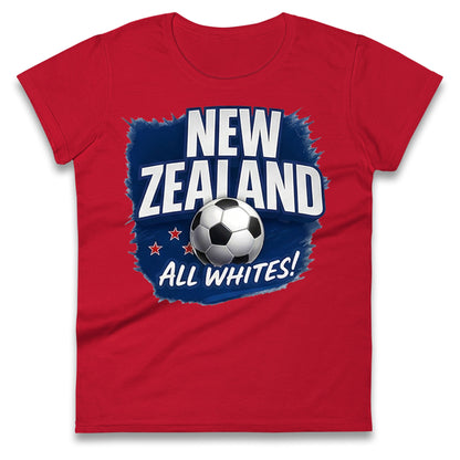 New Zealand Retro World Cup Ladies T Shirt