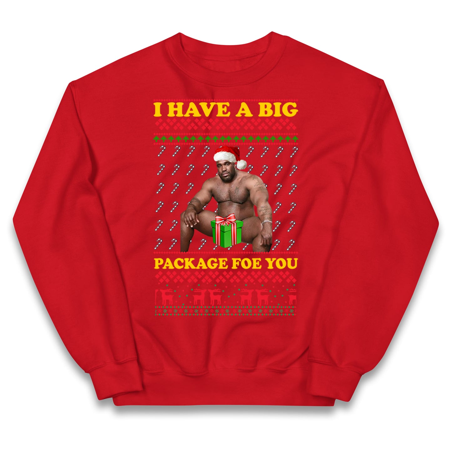 barry wood christmas jumper