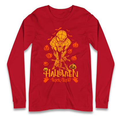 Spiderman Trick Or Treat Halloween T Shirt
