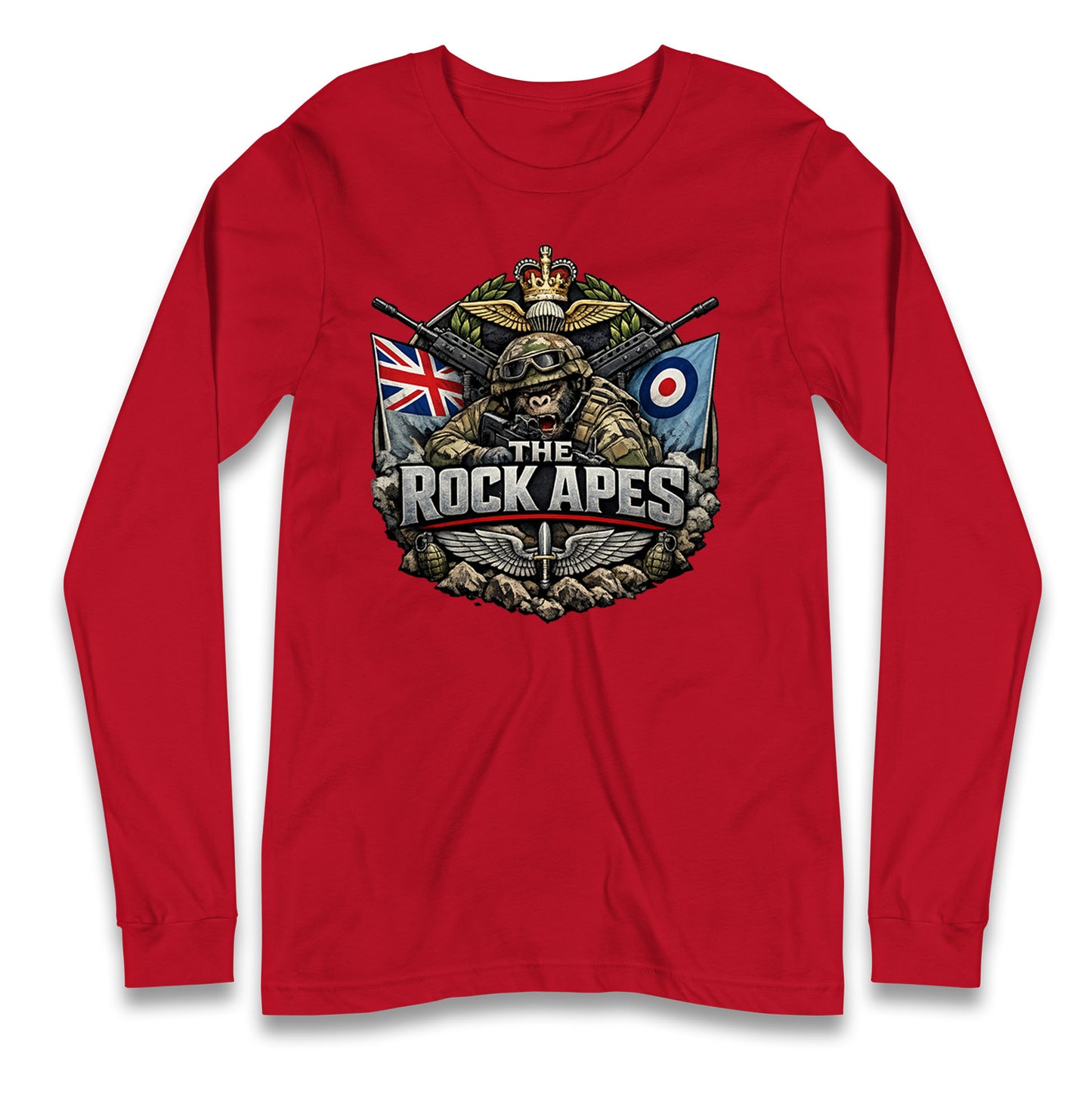 The Rock Apes Longsleeve T Shirt 