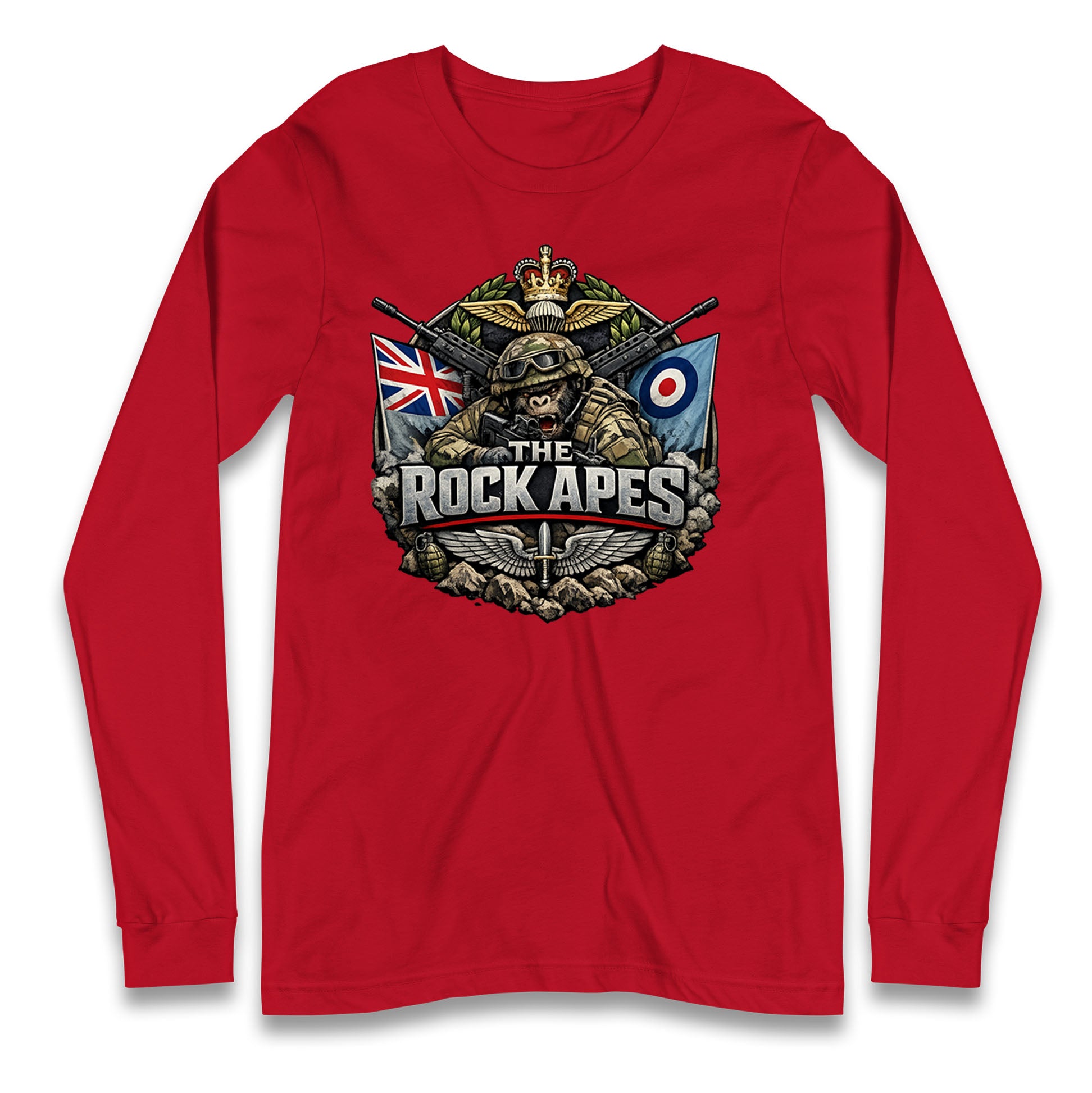 The Rock Apes Longsleeve T Shirt 