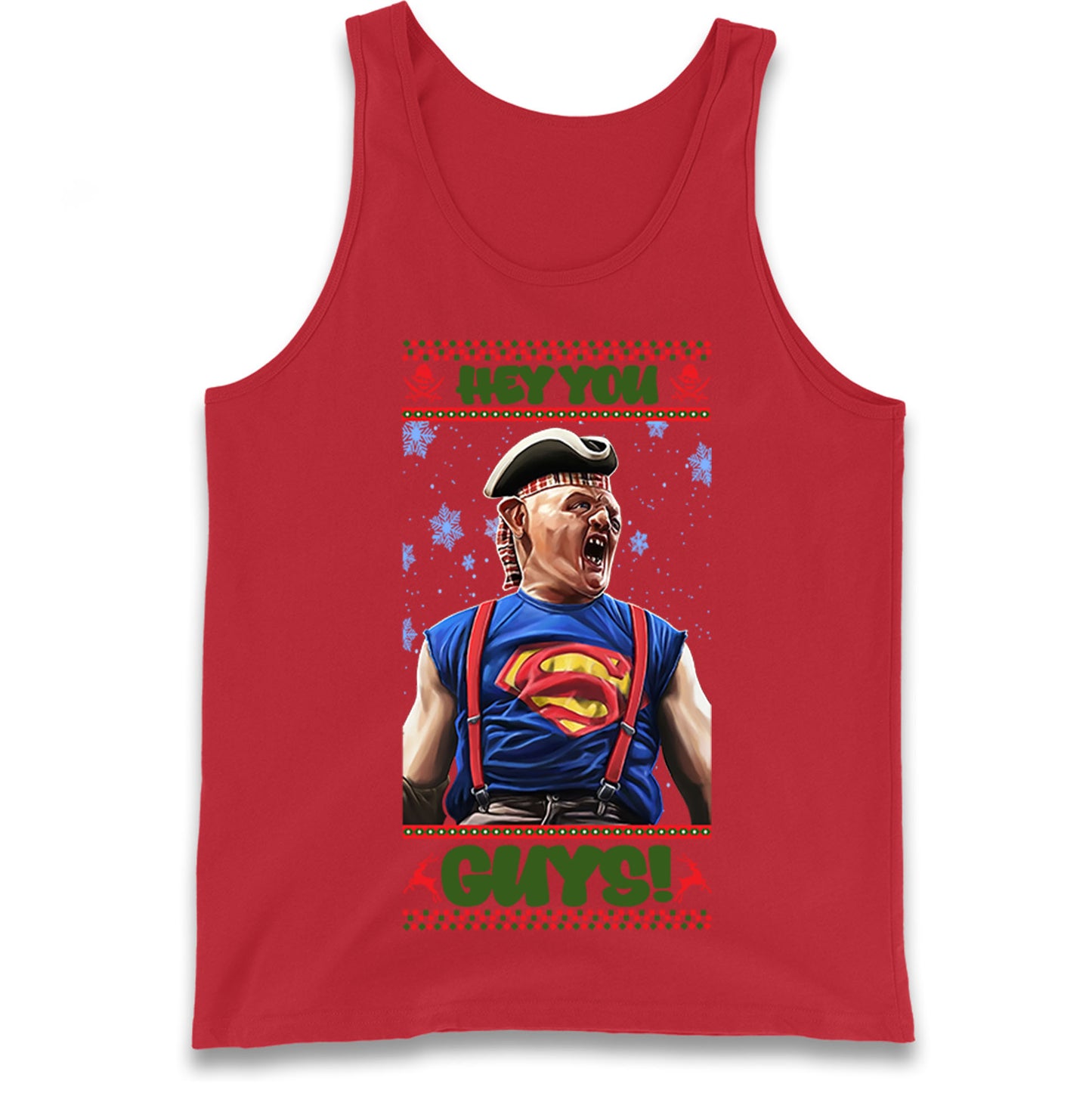 sloth christmas tank top