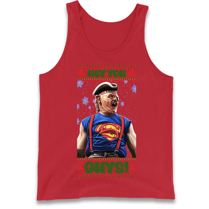 sloth christmas tank top