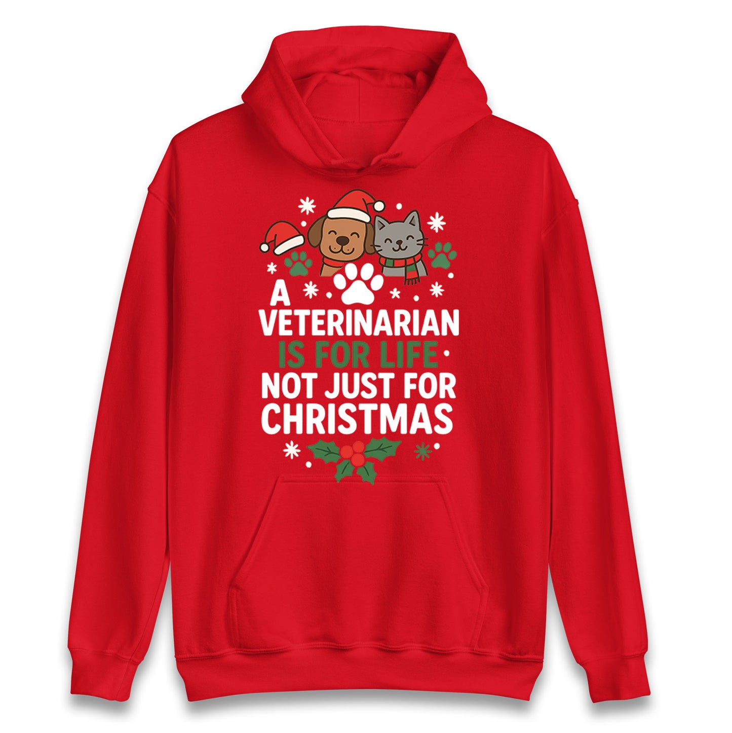 Veterinarian Christmas Hoodie