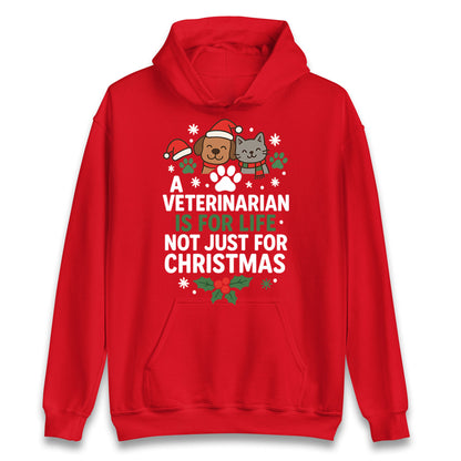 Veterinarian Christmas Hoodie