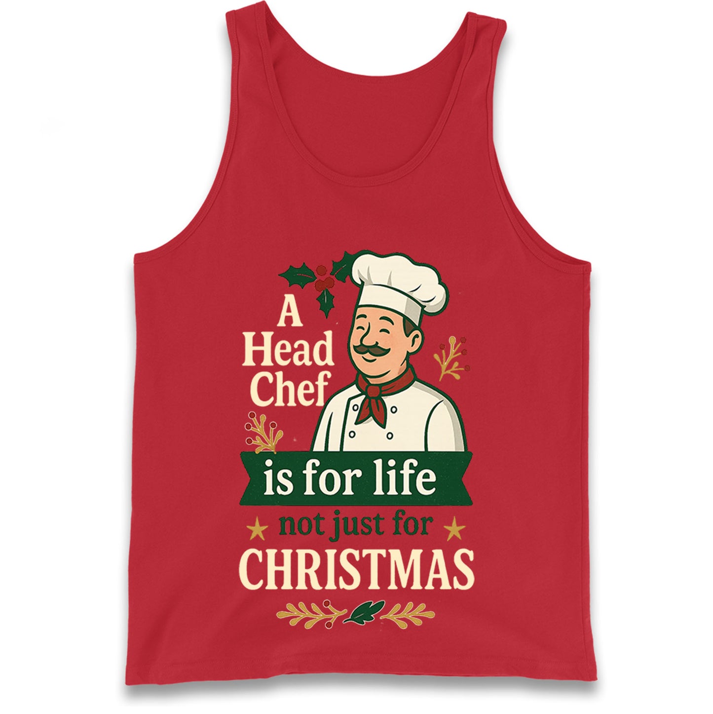 Head Chef Christmas Tank Top