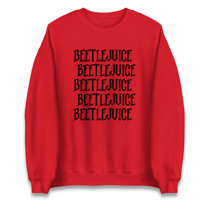 Beetle Juice Michael Keaton Halloween Sweatshirt
