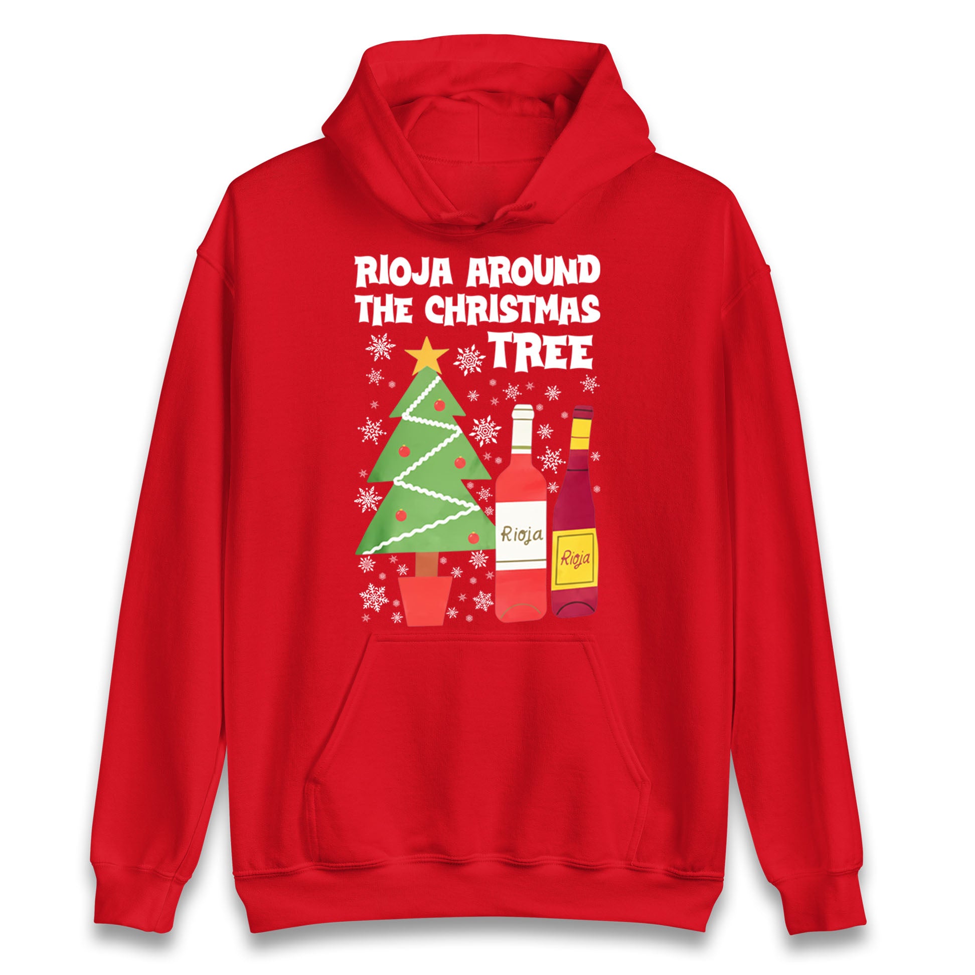 Rioja Wine Christmas Hoodie