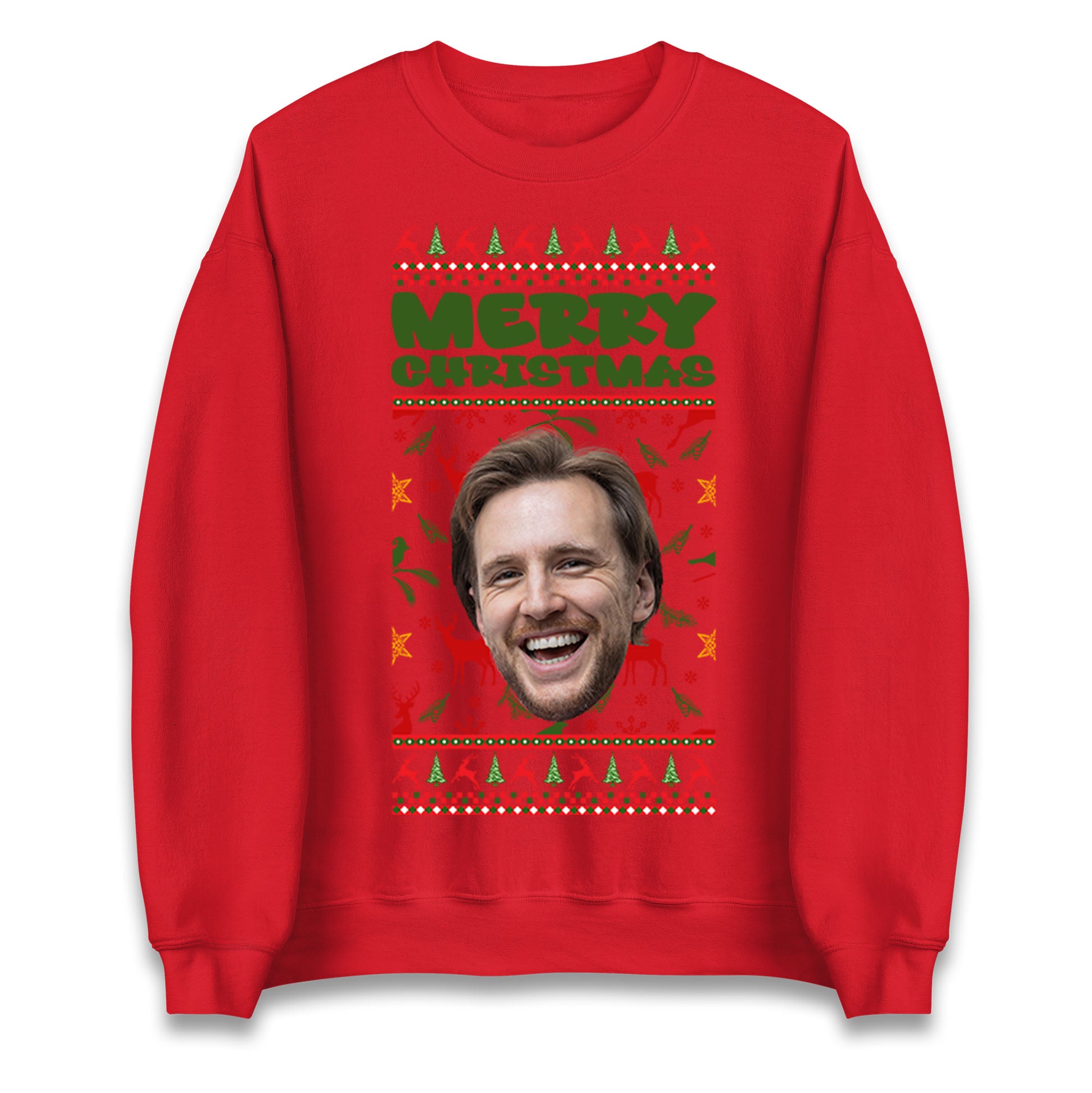 Personalise Merry Christmas Sweatshirt
