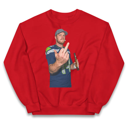 Steve Darnold Superbowl 2026 Kids Jumper