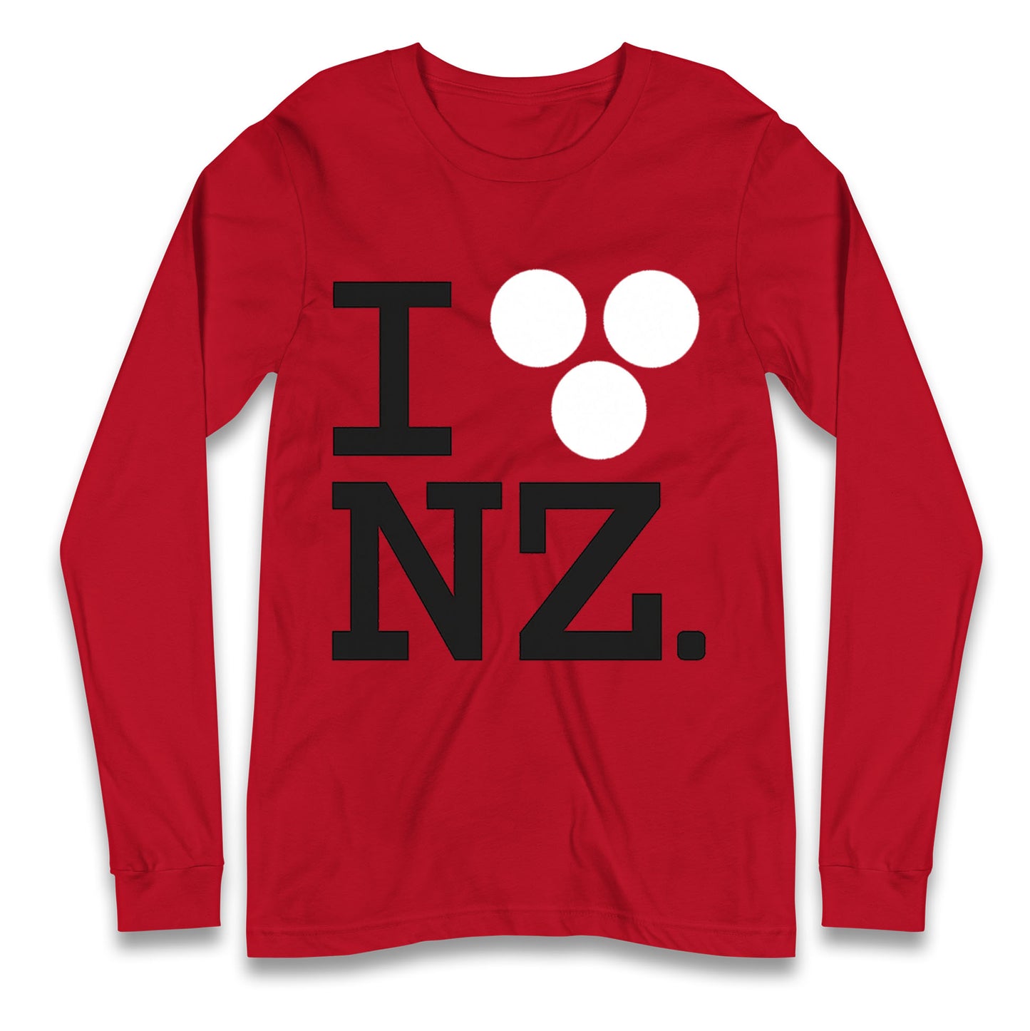 I Love NZ Orlando Bloom Huffer Longsleeve T Shirt