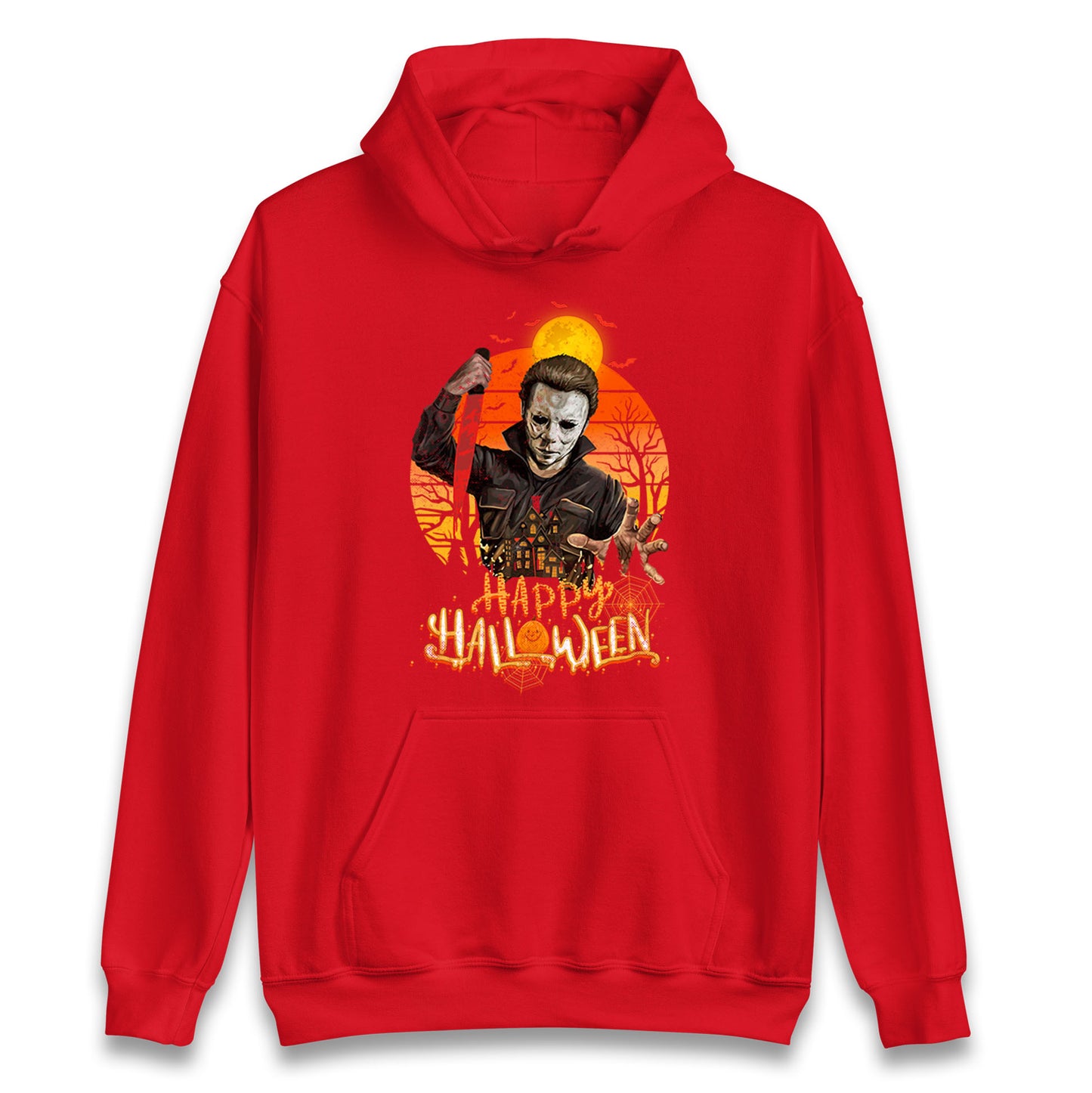 Michael Myers Happy Halloween Unisex Hoodie