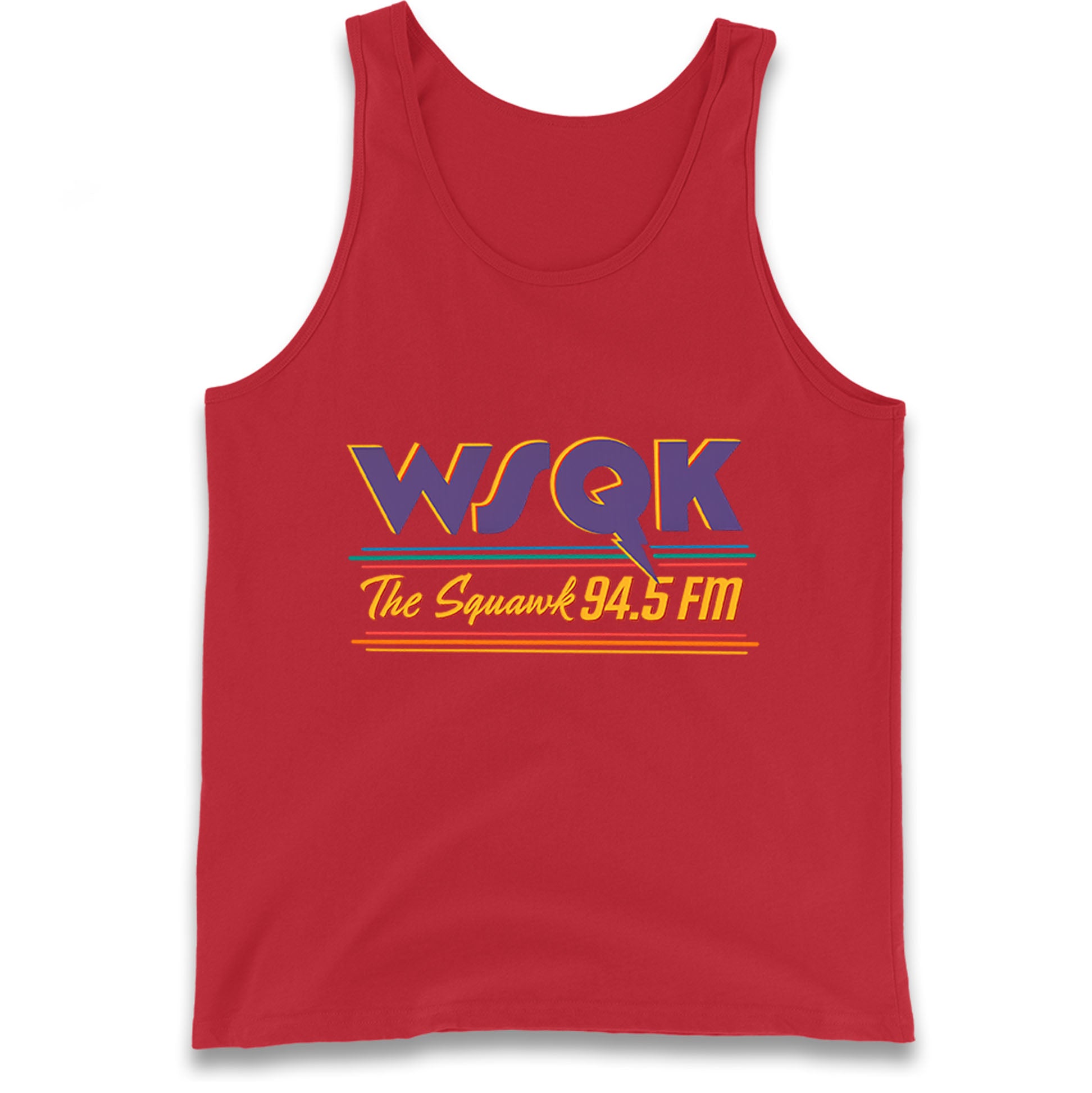 WSQK The Squawk Stranger Things Tank Top 