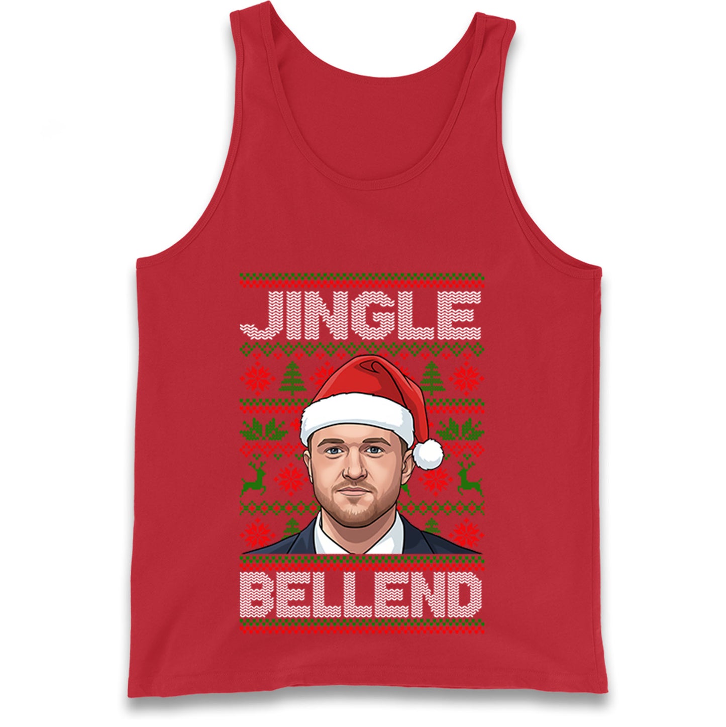 Tommy Robinson Jingle Bell Tank Top