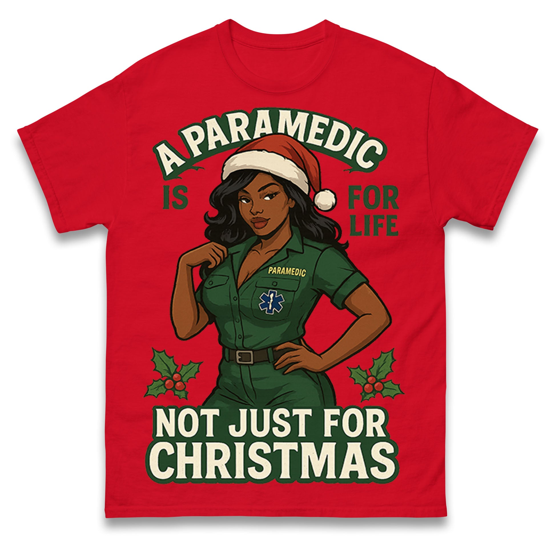 Paramedic Christmas T Shirt