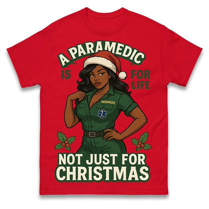 Paramedic Christmas T Shirt