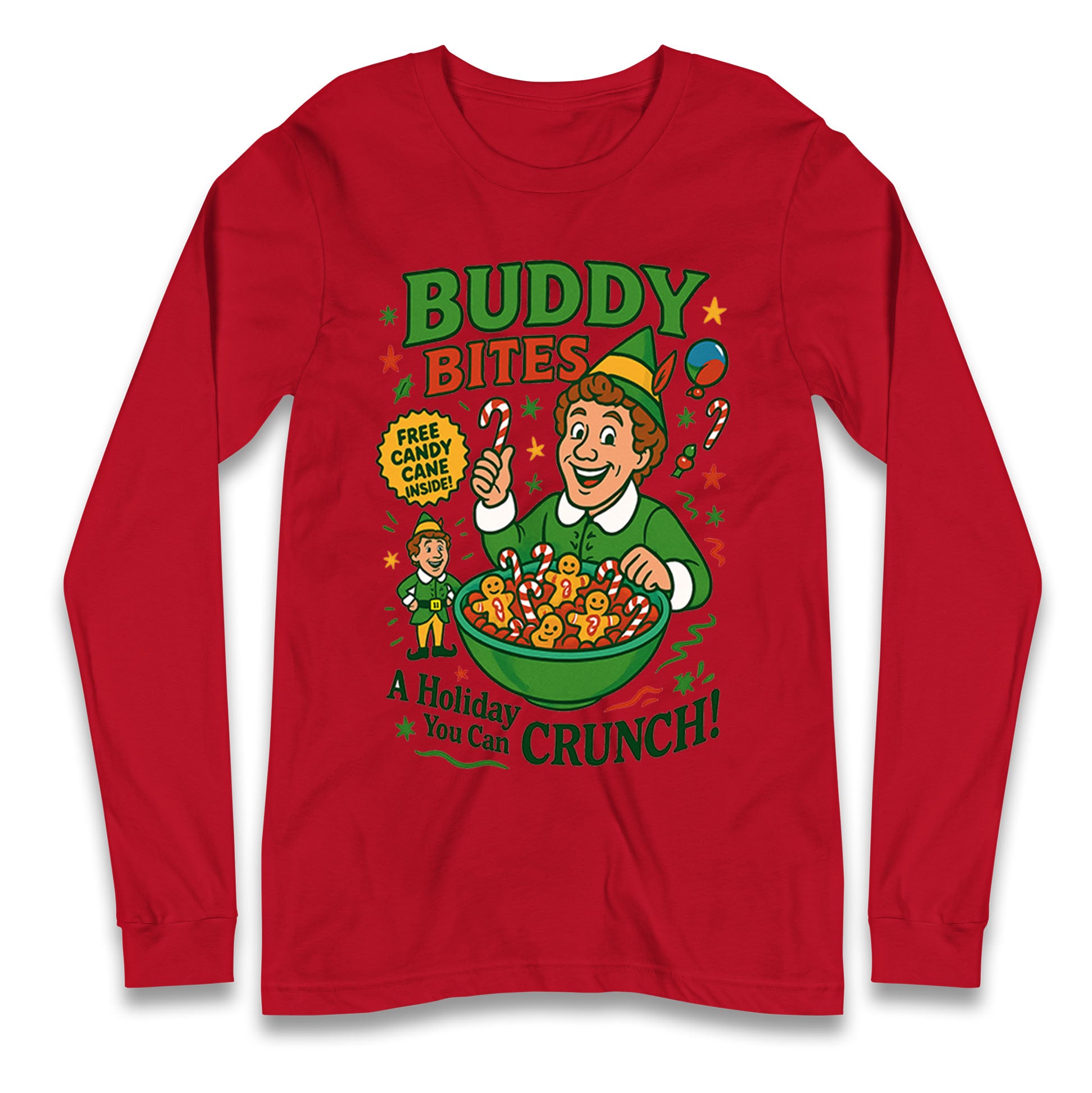 Elf Christmas Longsleeve T Shirt