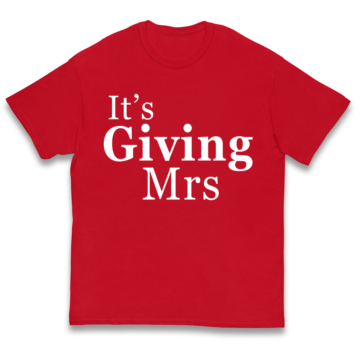 It’s Giving Mrs Kids T Shirt 