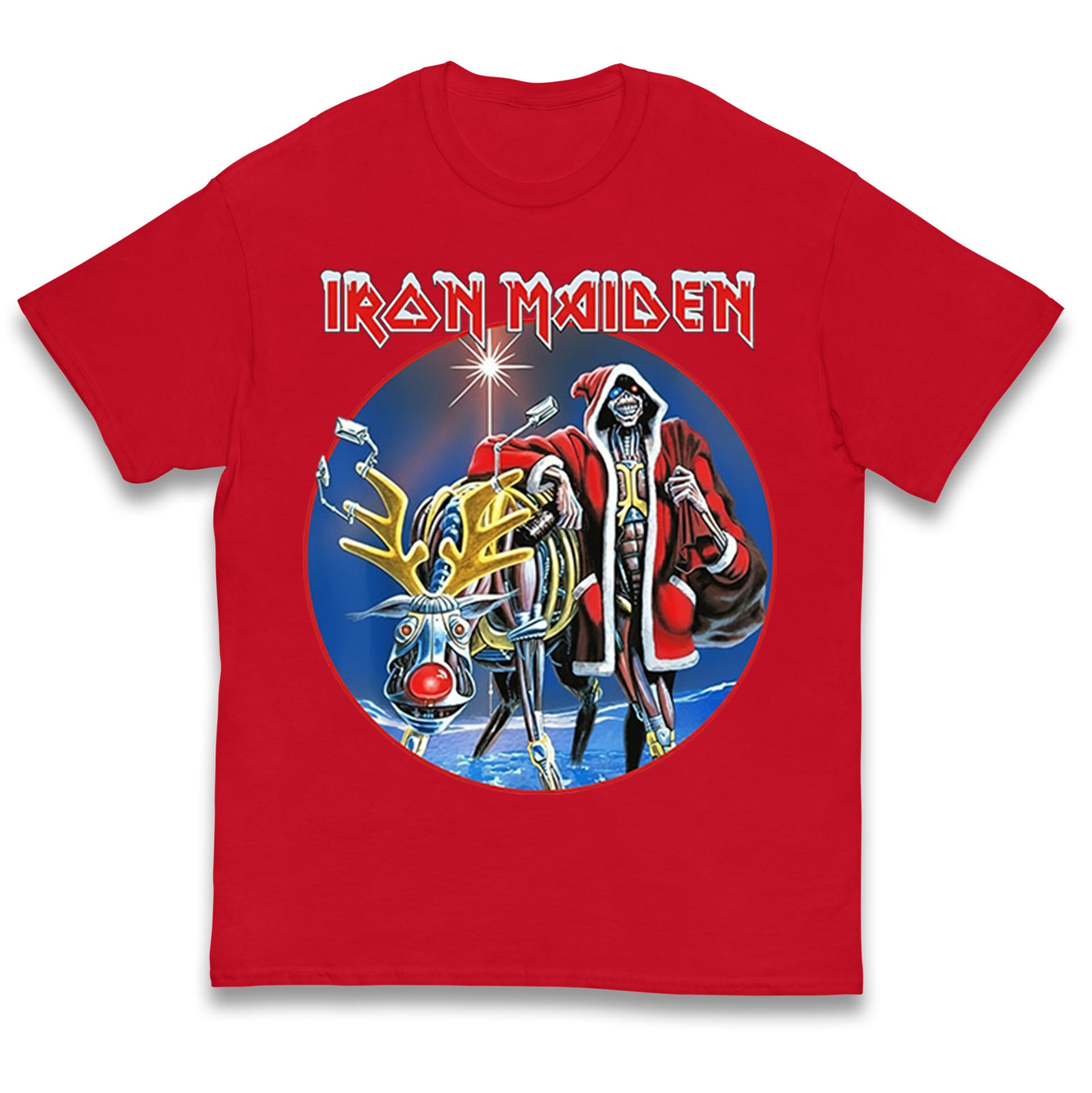 Iron Maiden Christmas Kids T Shirt