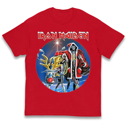 Iron Maiden Christmas Kids T Shirt