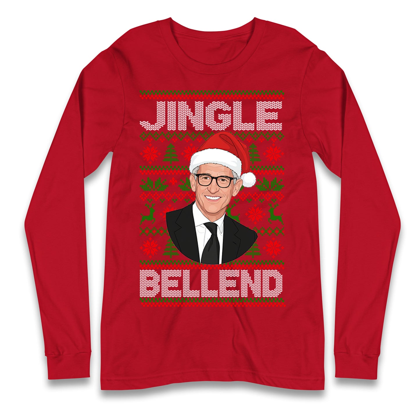 Gary Lineker Christmas Longsleeve T Shirt