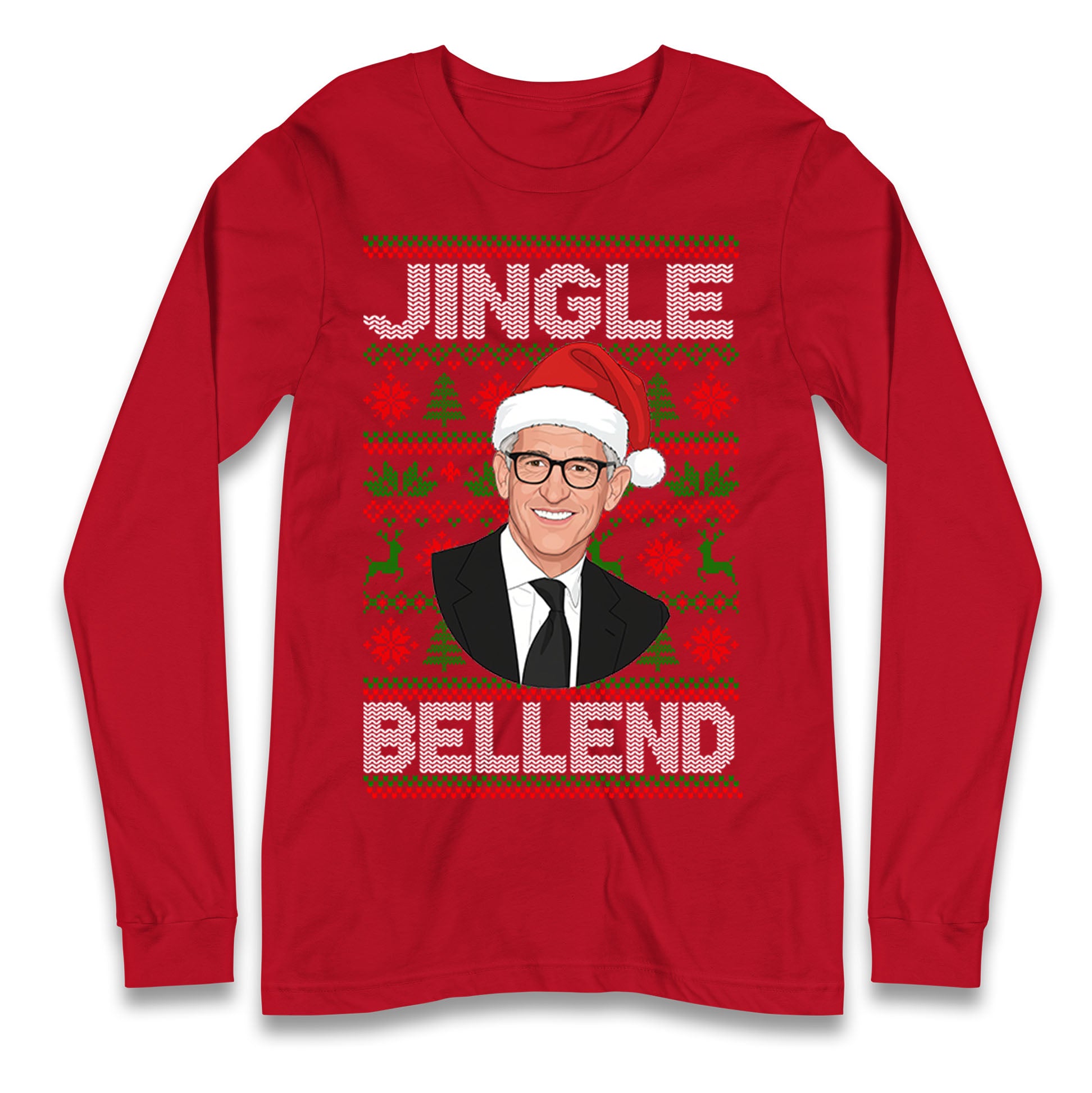 Gary Lineker Christmas Longsleeve T Shirt