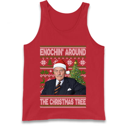 Enoch Powell Enochin Around the Christmas Tree Christmas Tank Top