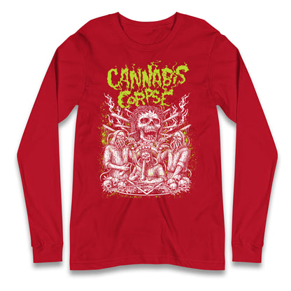 Cannabis Corpse Band Longsleeve T Shirt