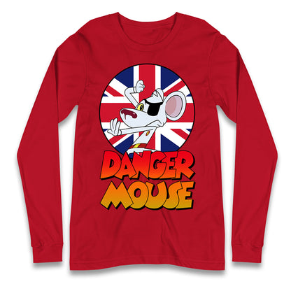 Danger Mouse Union Jack Longsleeve T Shirt