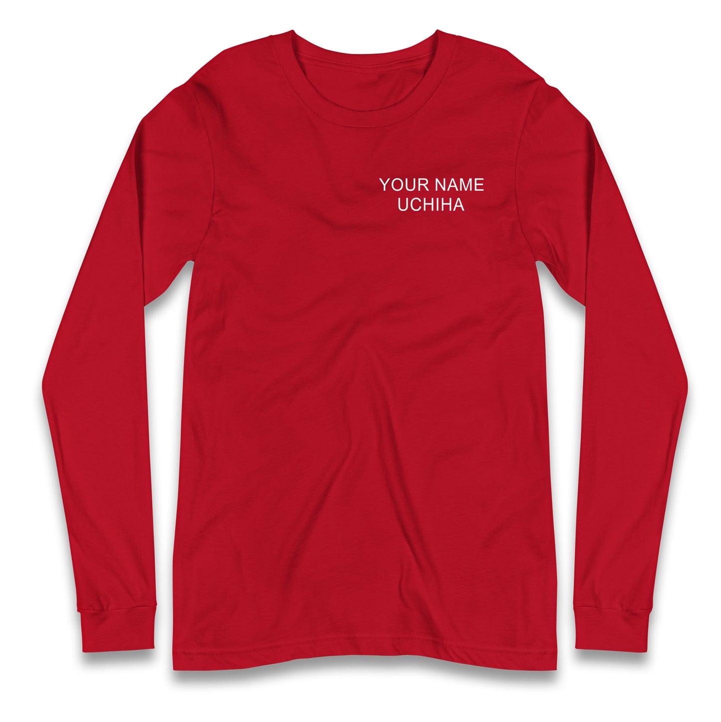 Uchiha Clan Logo Long Sleeve T Shirt