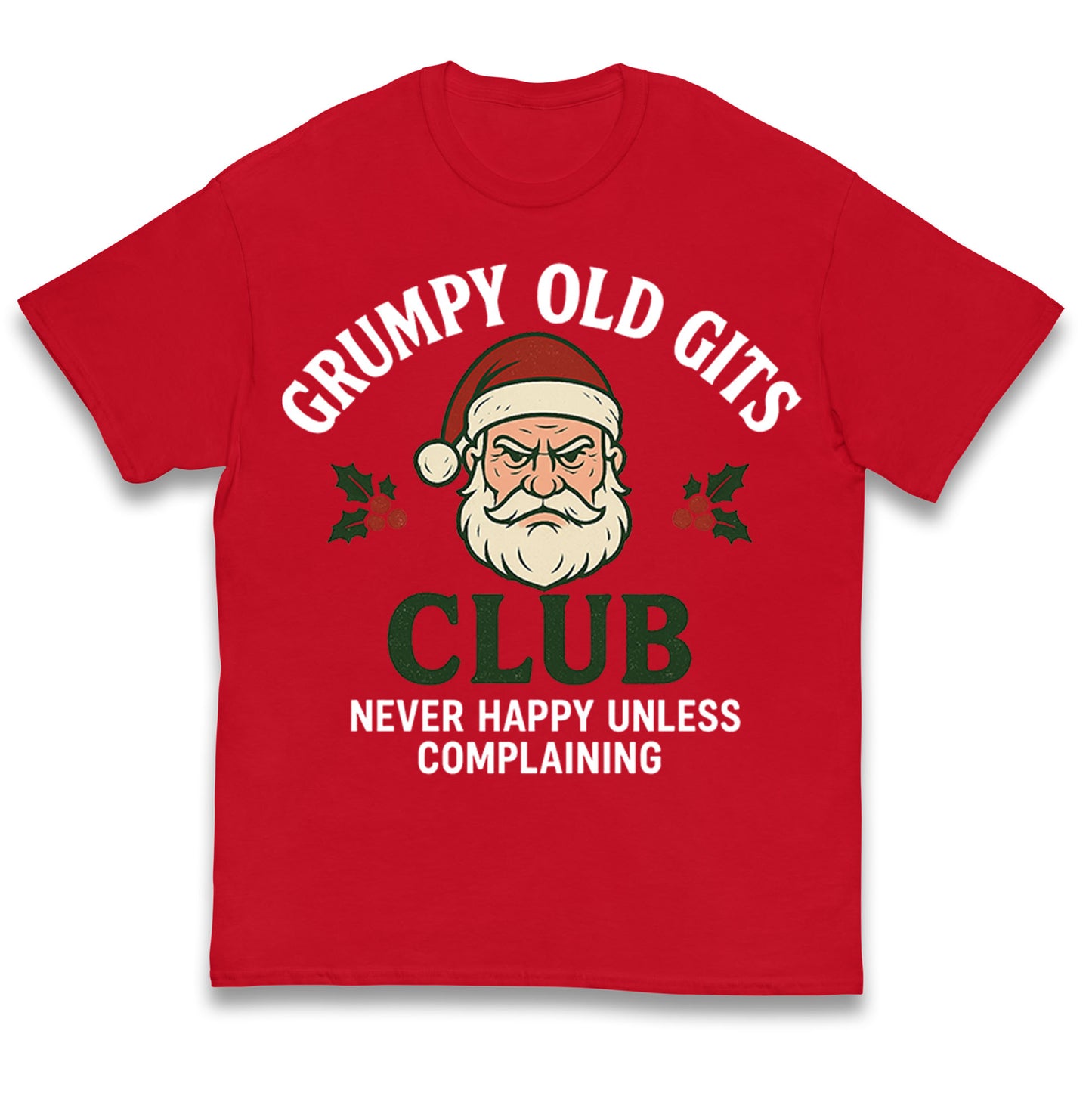 Grumpy Christmas Kids T Shirt