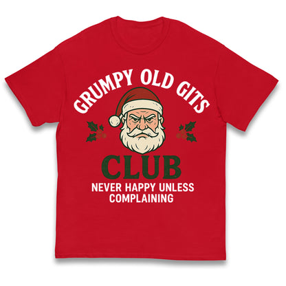 Grumpy Christmas Kids T Shirt