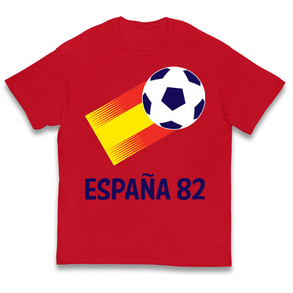 Spain 82 Naranjito Kids T Shirt 