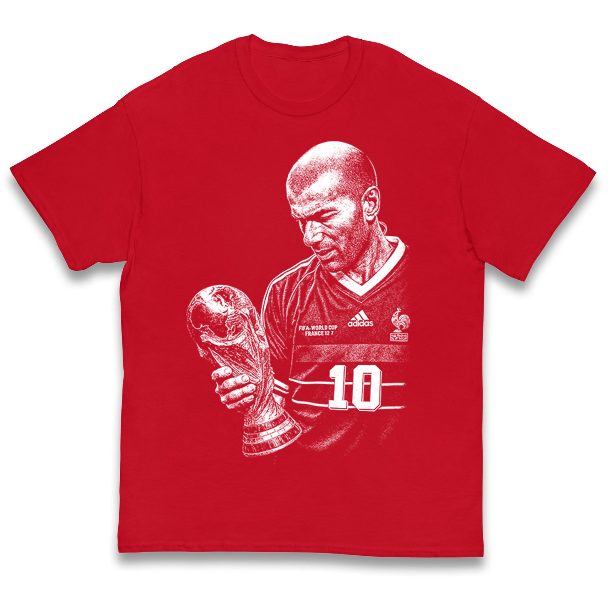 Zidane France Footballer Kids T Shirt 