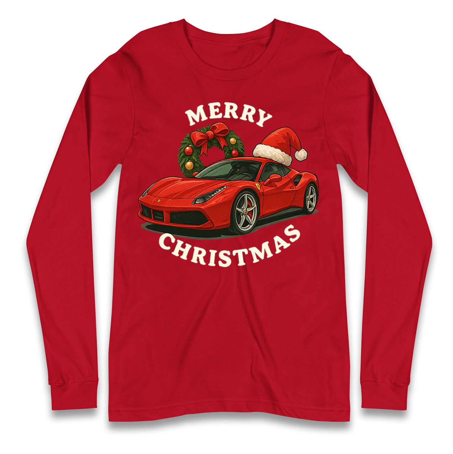 Ferrari Christmas Longsleeve T Shirt