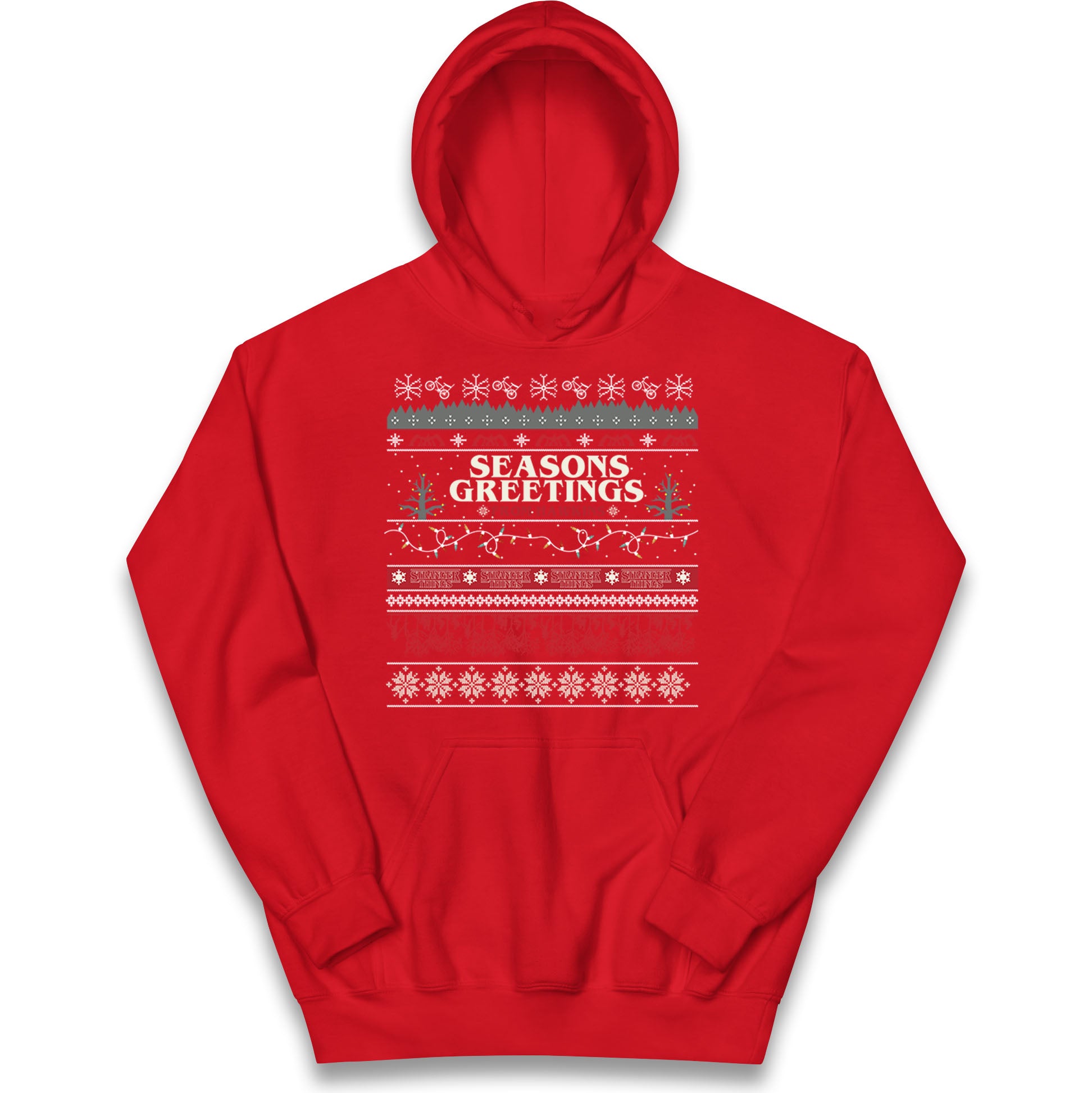 Stranger Things Trailer Kids Hoodie
