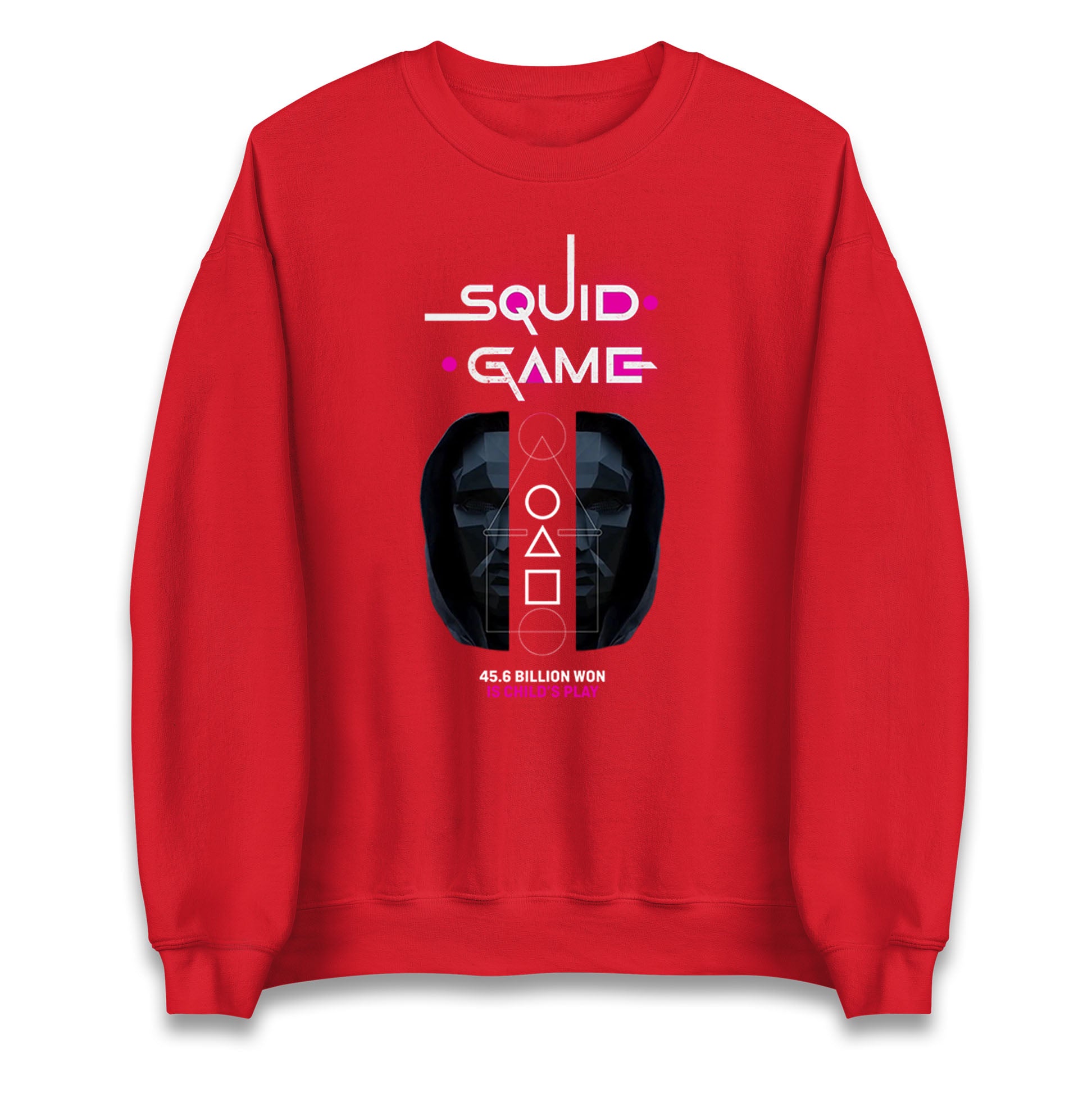 Squid Game Black Mask Sweatshirt