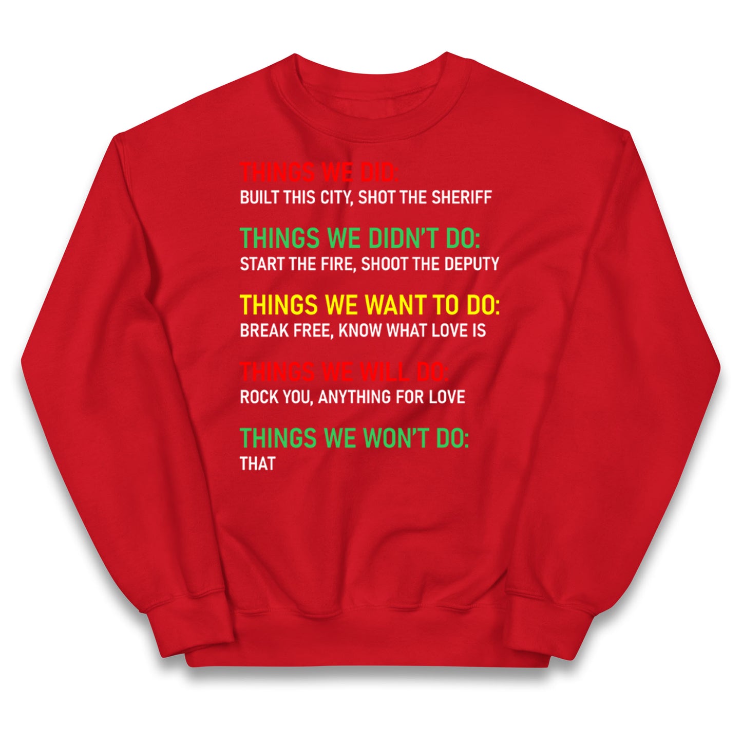 Bob Marley Music Kids Jumper