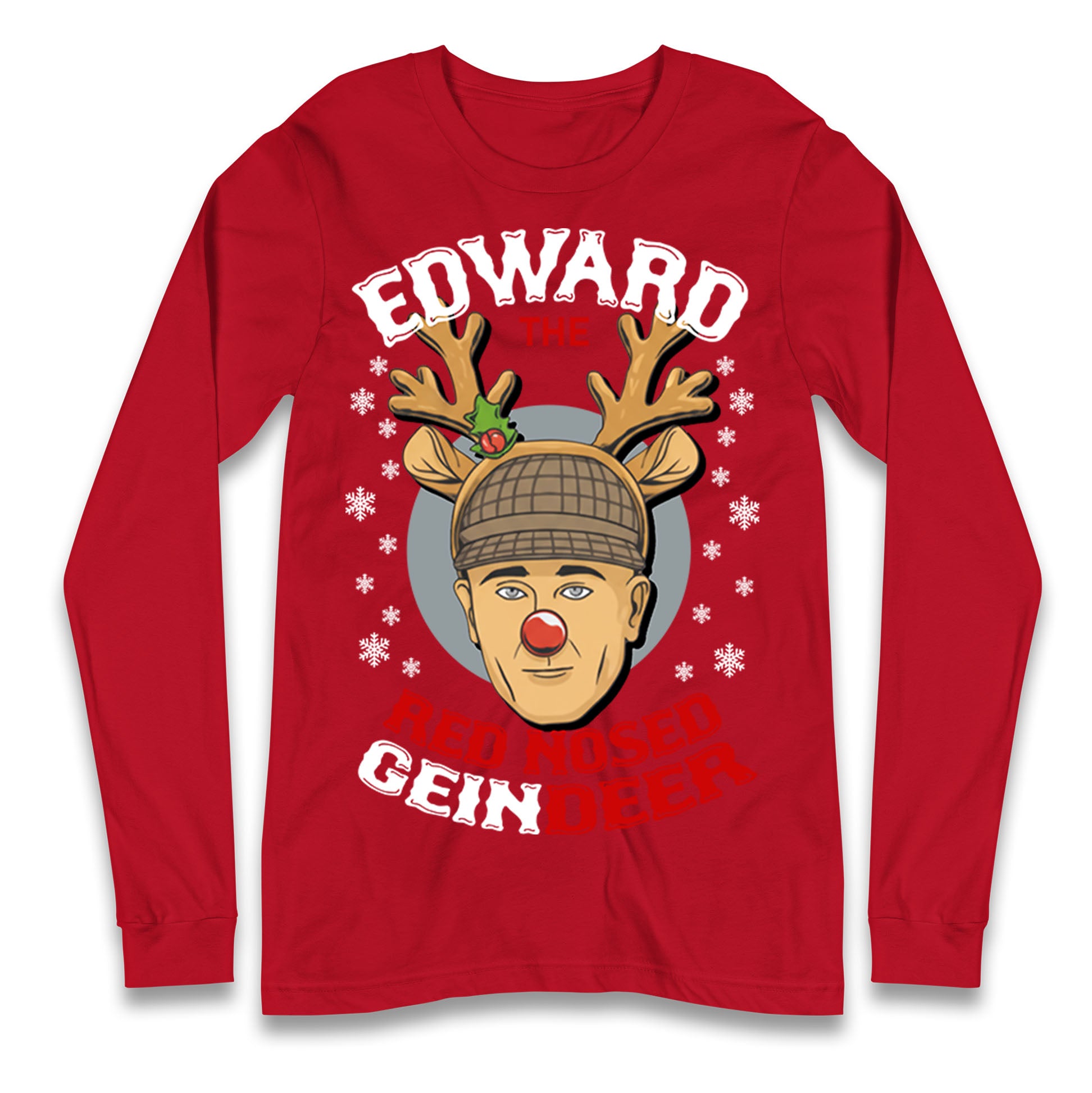 Ed Gein Reindeer Longsleeve T Shirt