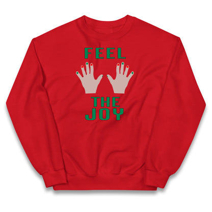 Rude christmas Kids Jumper