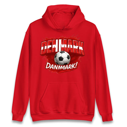 Denmark Retro World Cup Hoodie