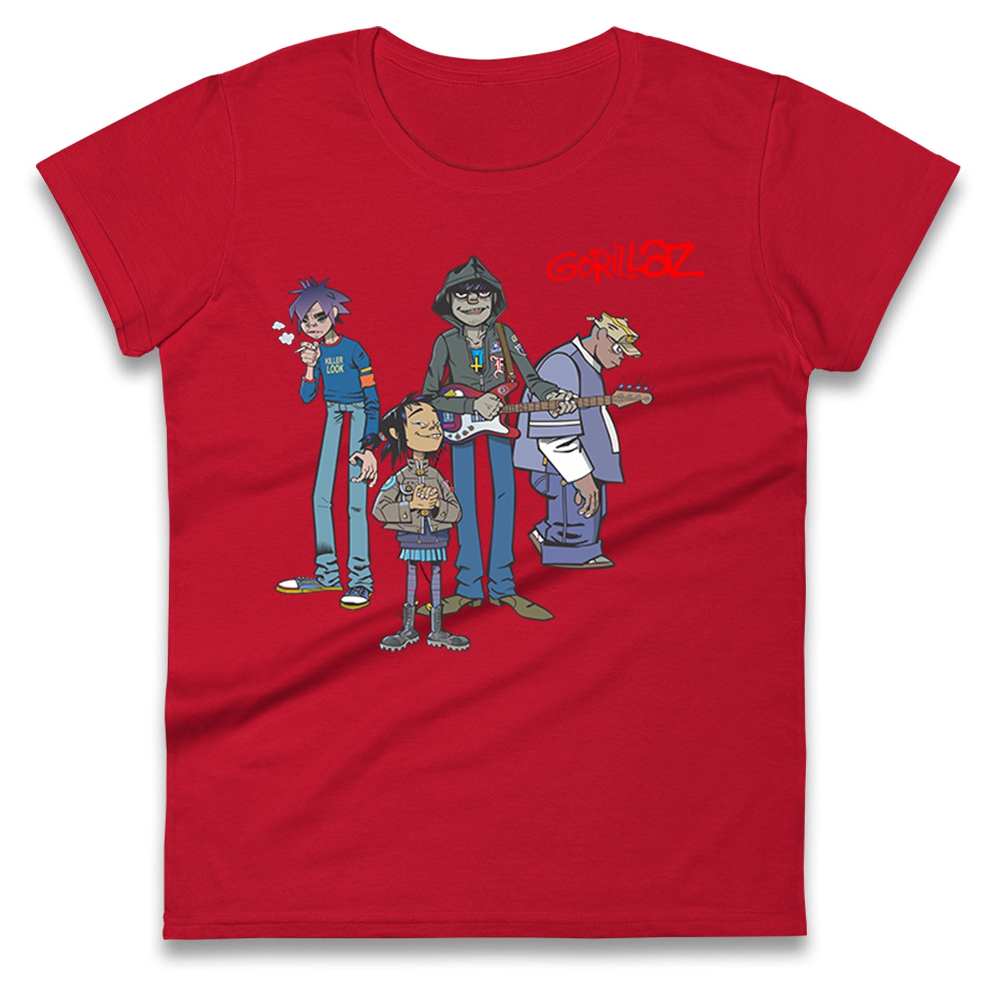 Gorillaz Ladies T Shirt