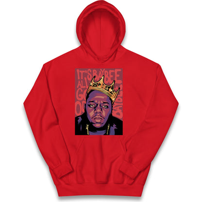 In memory of Notorious B.I.G. Kids Hoodie