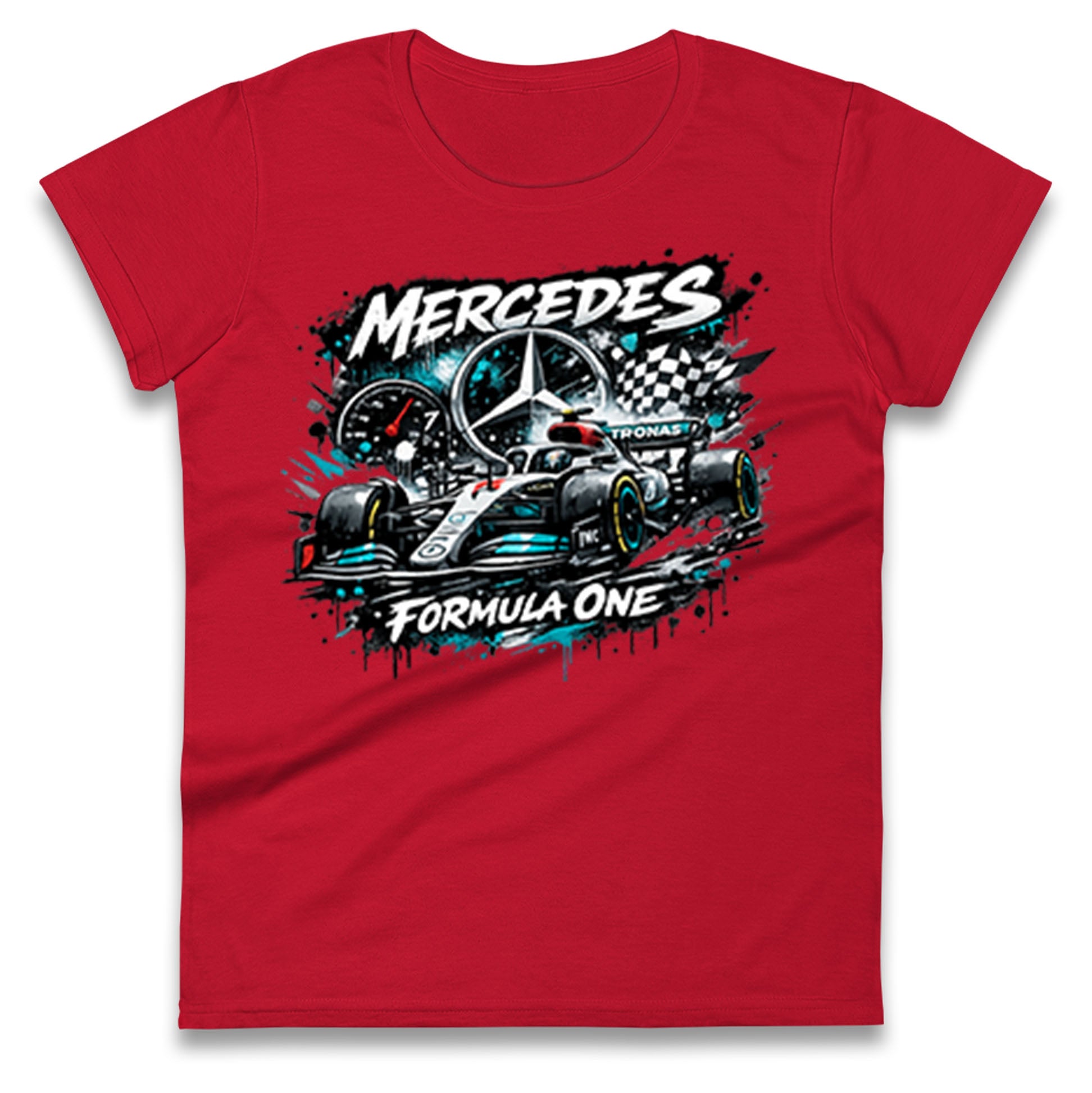 Mercedes F1 Ladies T Shirt