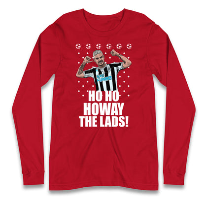 bruno guimaraes christmas long sleeve t shirt