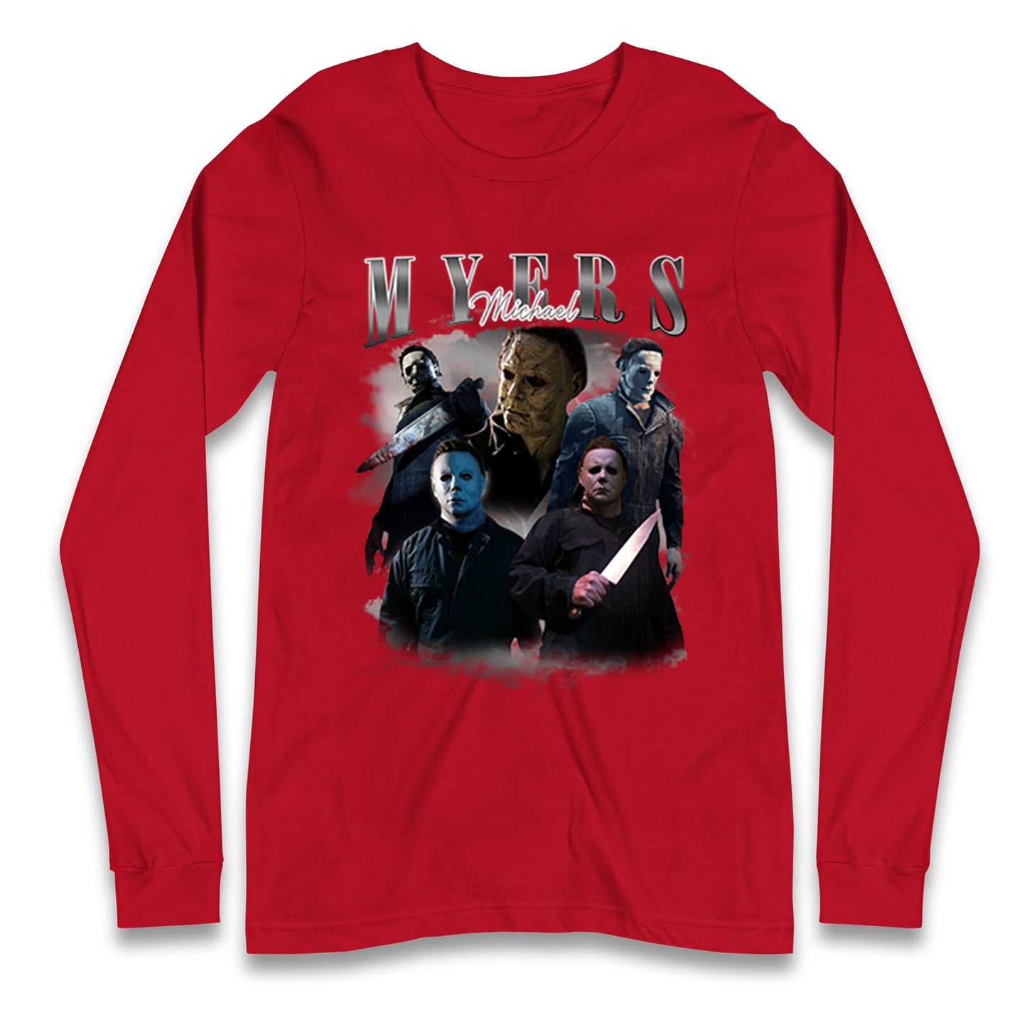 Michael Myers Serial Killer Halloween Bootleg Long Sleeve T Shirt