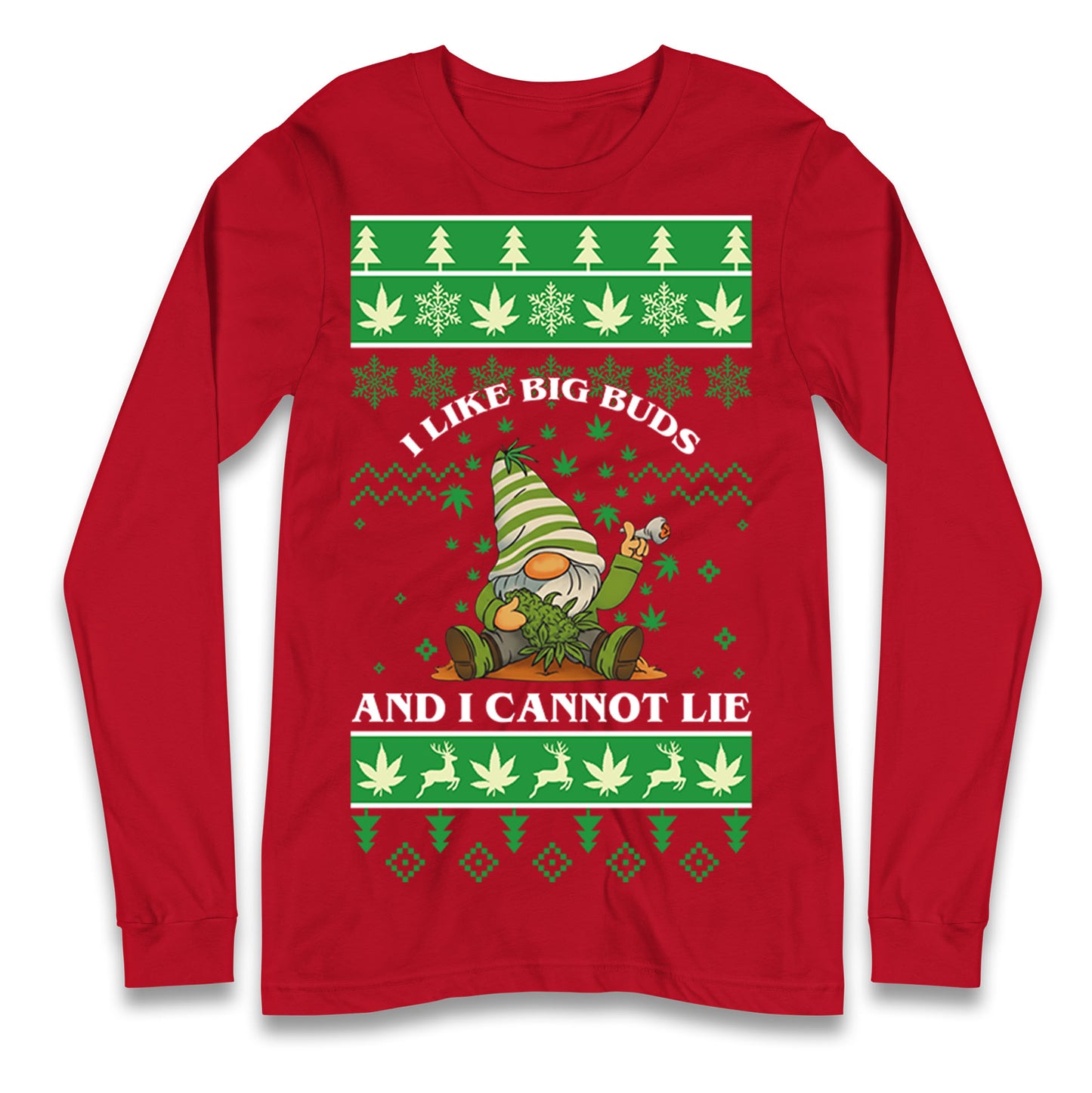 Cannabis Christmas Longsleeve T Shirt
