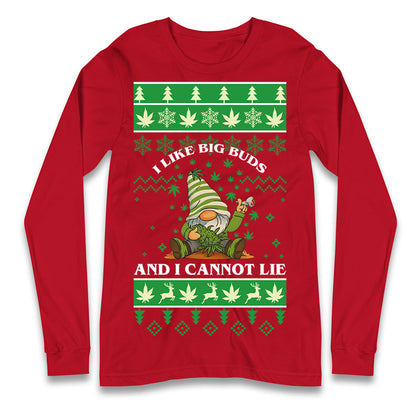 Cannabis Christmas Longsleeve T Shirt