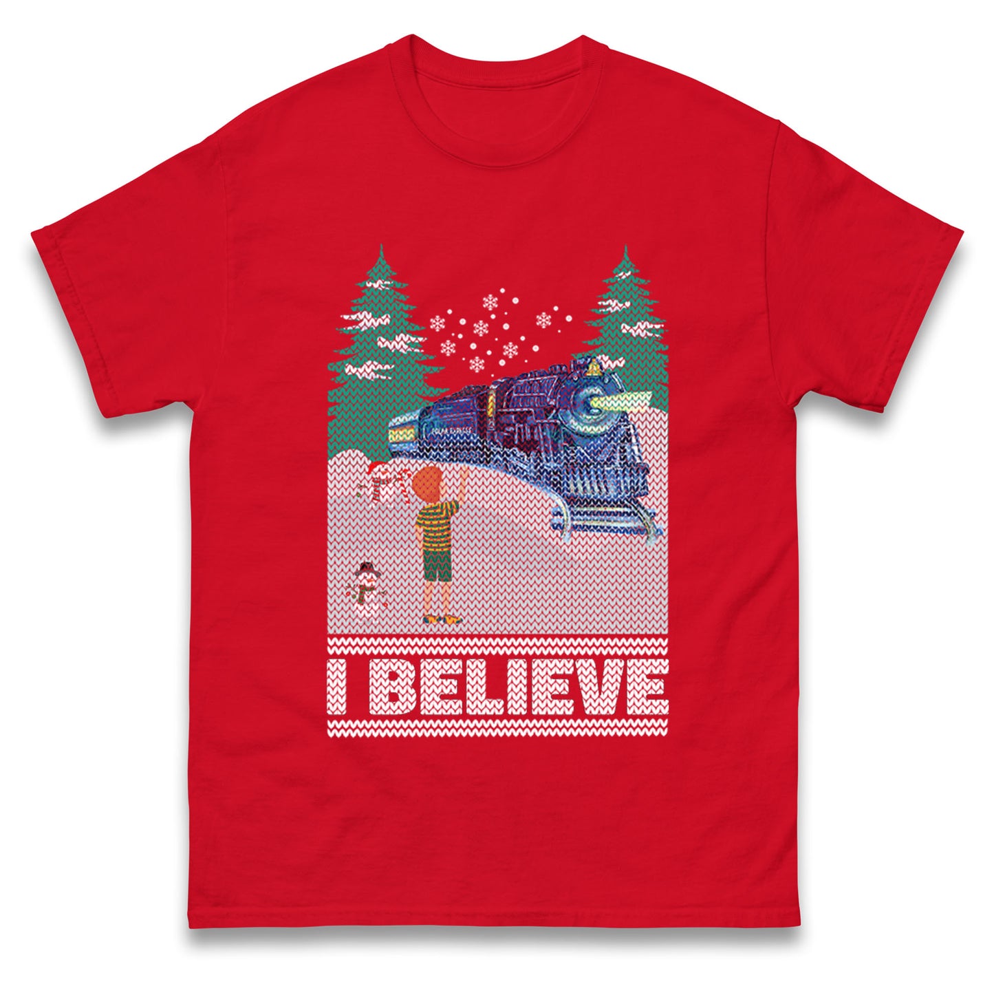 I Beleive Polar Express Christmas t shirts